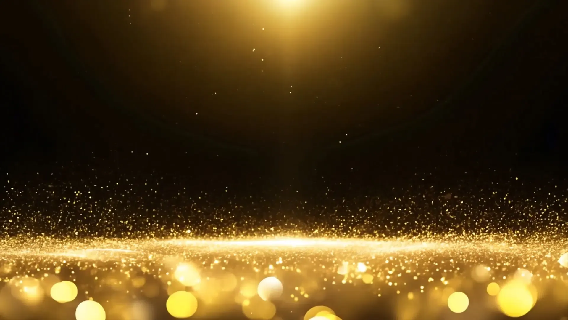 Gold Dust Overlay for Glamorous Title Background